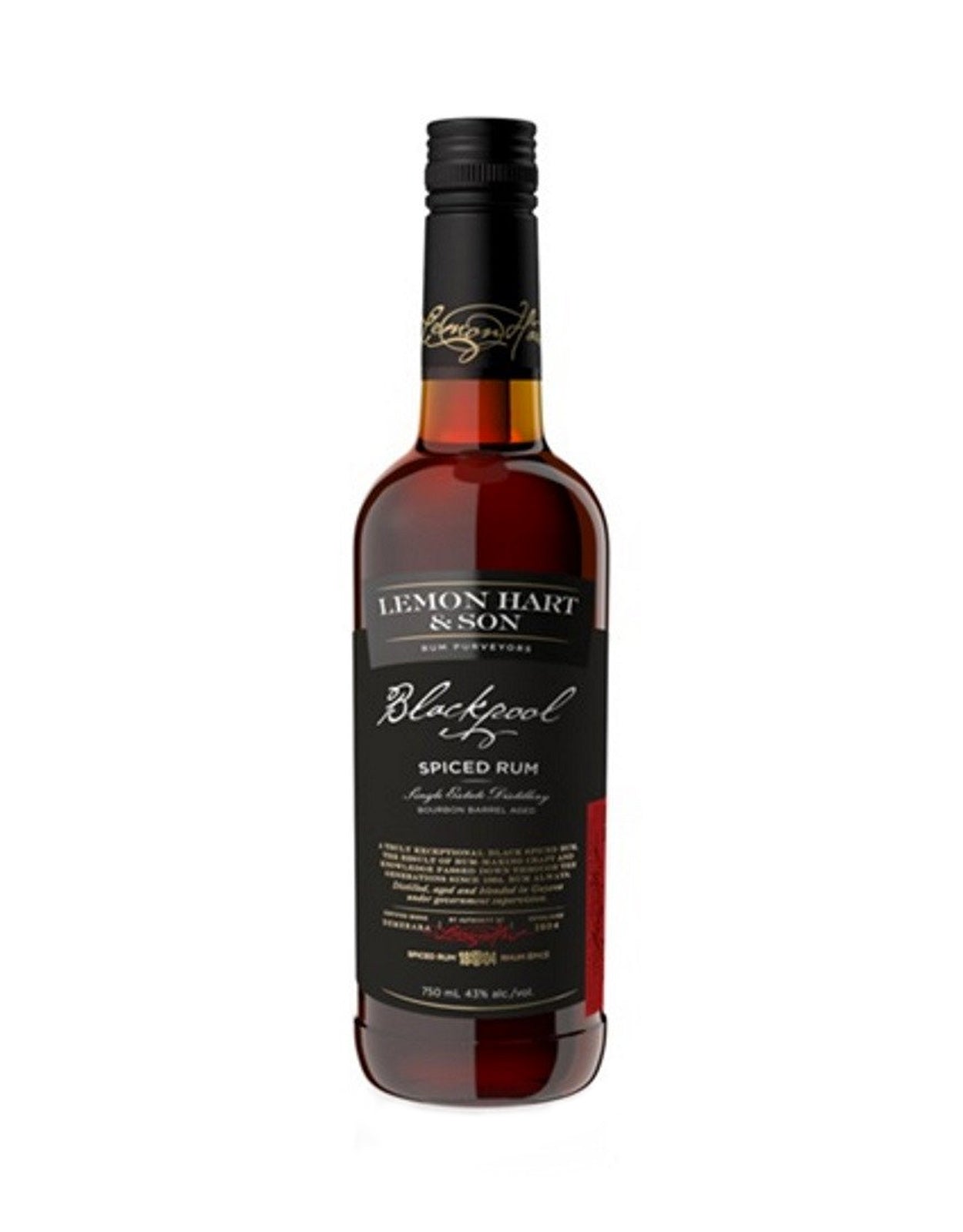 Lemon Hart Blackpool Spiced Rum