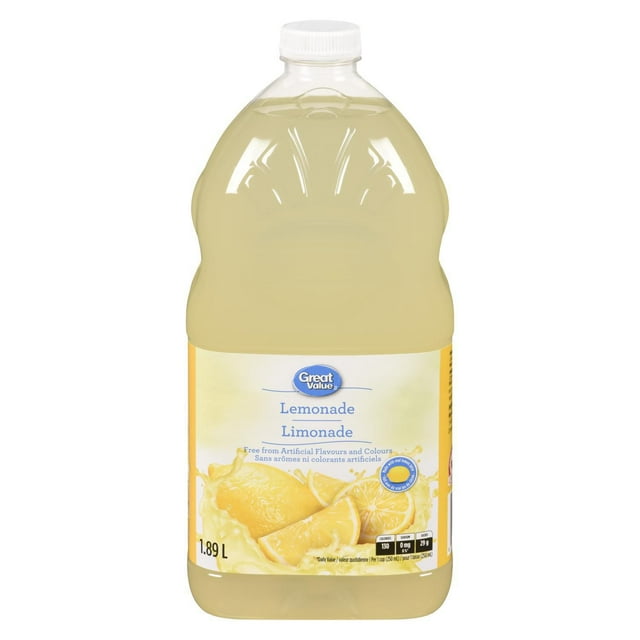 Great Value Lemonade 1.89L