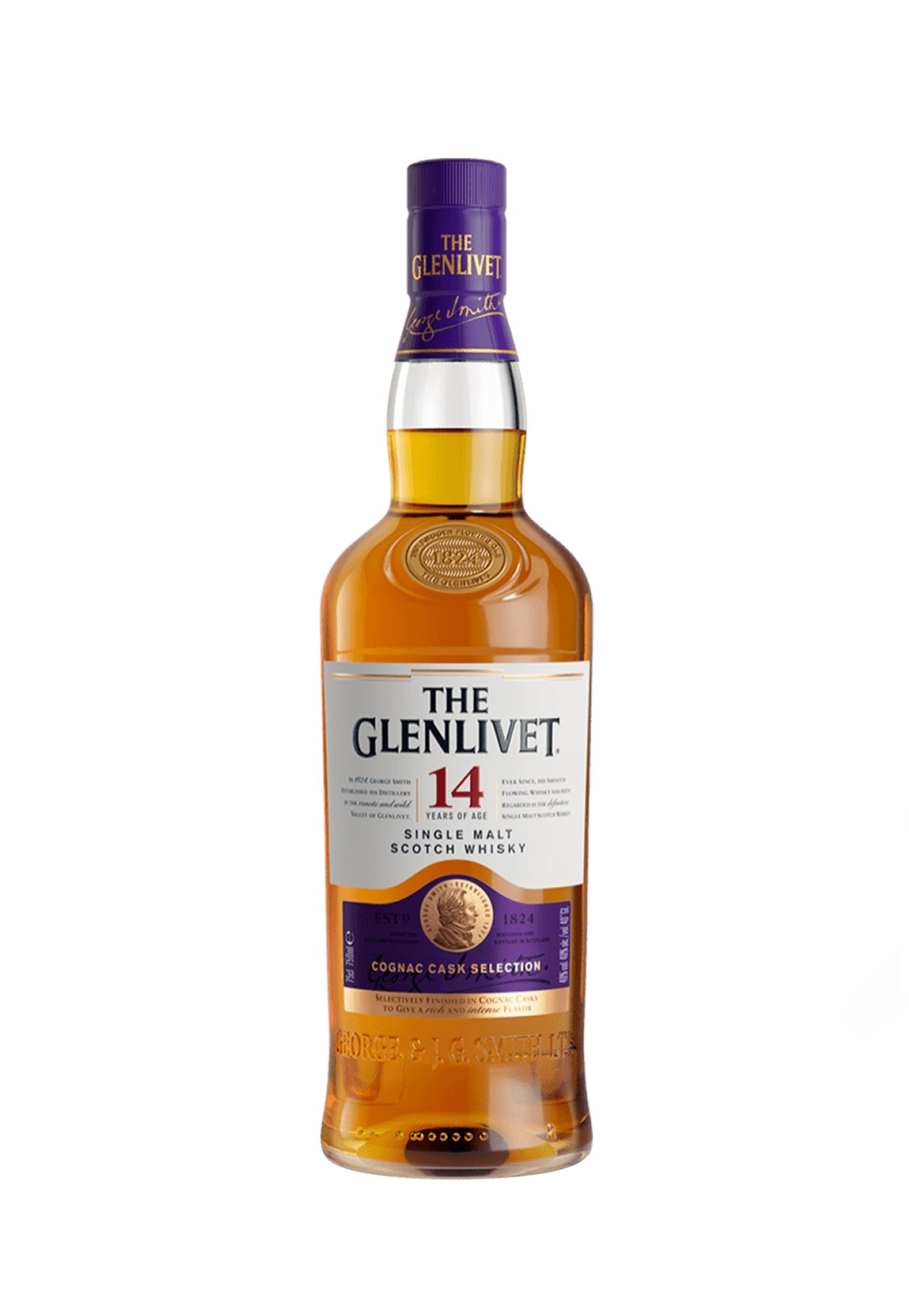 Glenlivet 14 Year Old 'Cognac Cask Selection'