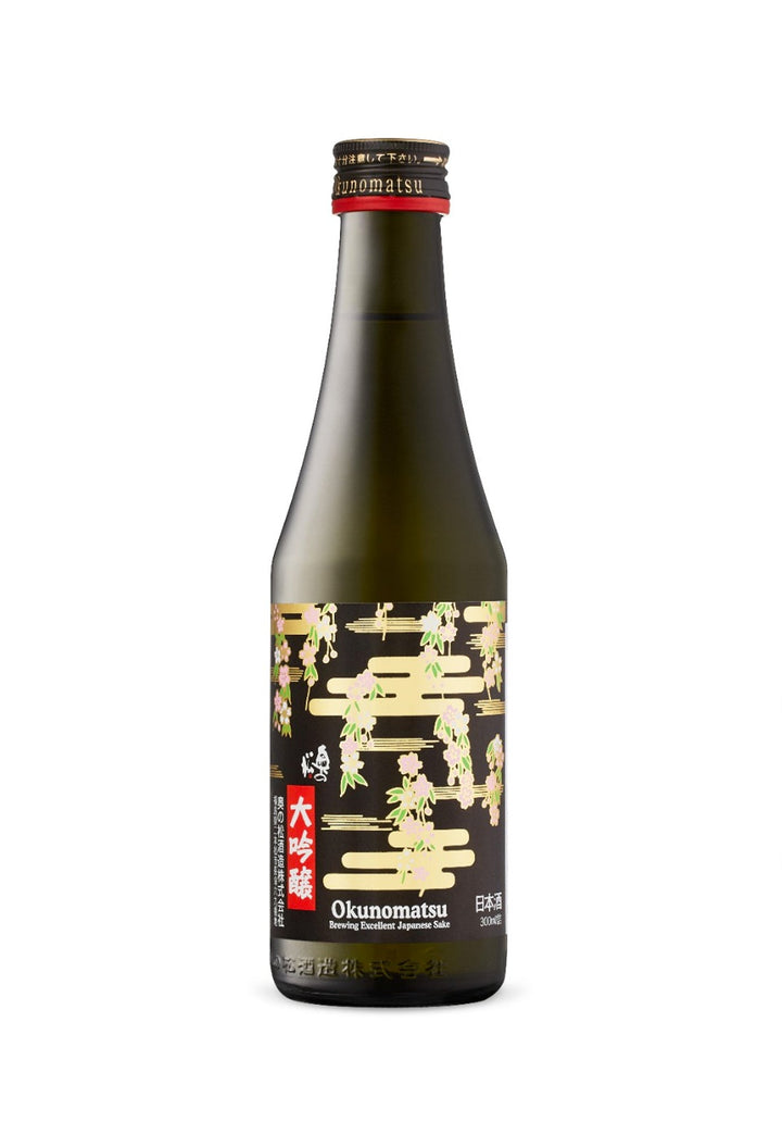 Okunomatsu Sakura Daiginjo Sake - 300 ml