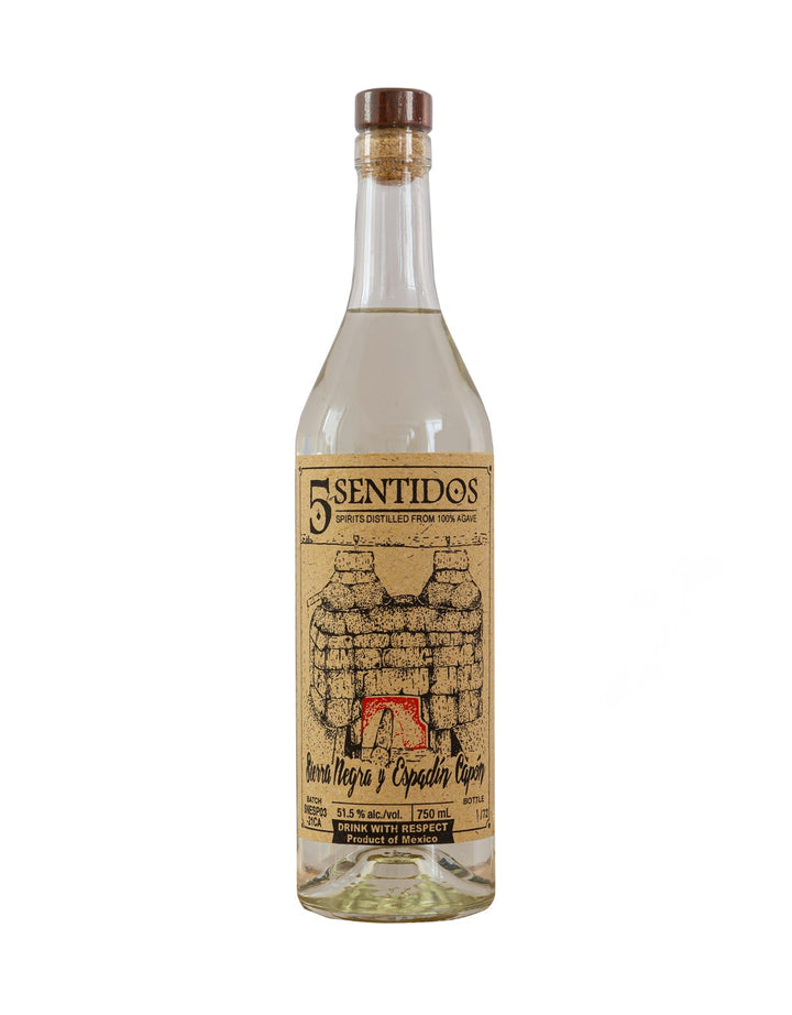 Cinco Sentidos Sierra Negra Espadin Capon Mezcal