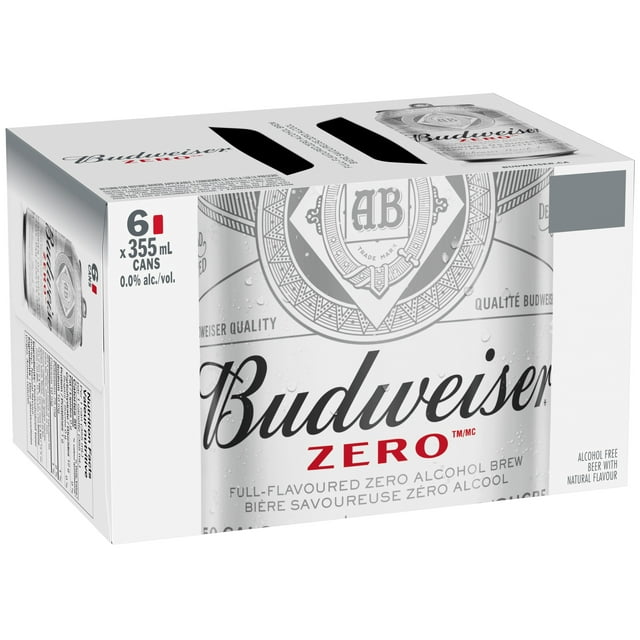 6C BUDWEISER ZERO 6X355ML