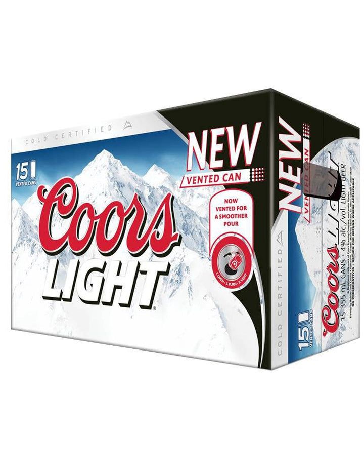 Coors Light 355 ml - 15 Cans