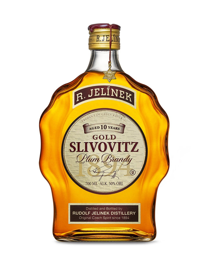 R. Jelinek Gold Aged 10 Years Kosher Slivovitz