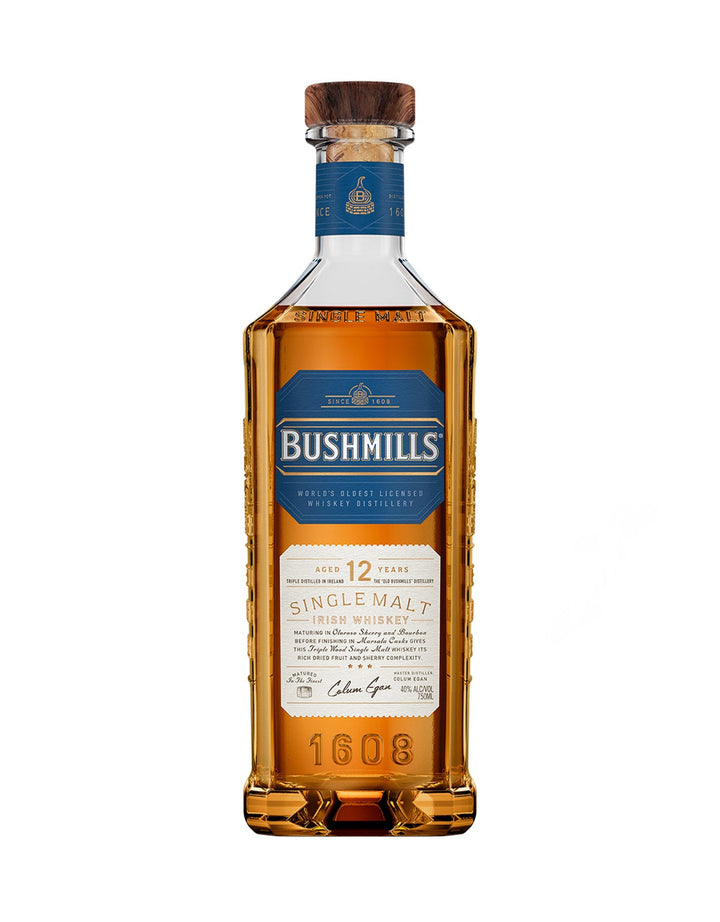 Bushmills 12 Year Old Single Malt Irish Whiskey