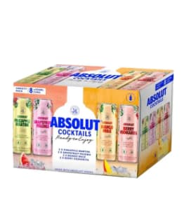 ABSOLUT RTD MIXER PACK SUMMER 8can