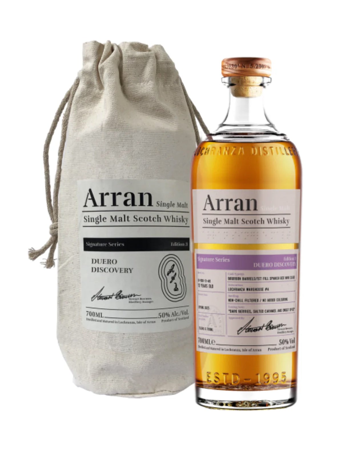 Arran Signature Series 3 – Duero Discovery Single Malt Scotch Whisky