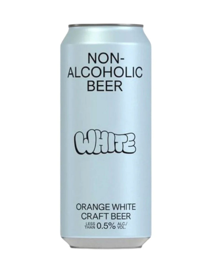 Biere Sans Alcool White (Non Alcoholic) 473 ml - 24 Cans