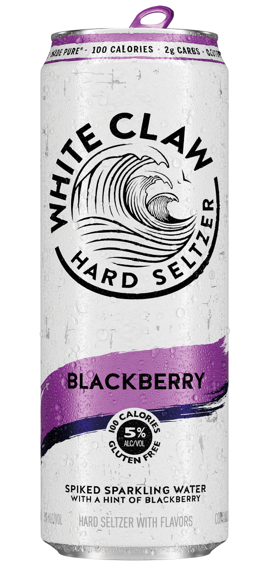 1C WHITE CLAW BLACKBERRY 1X473ML - 1C WHITE CLAW BLACKBERRY 1X473ML