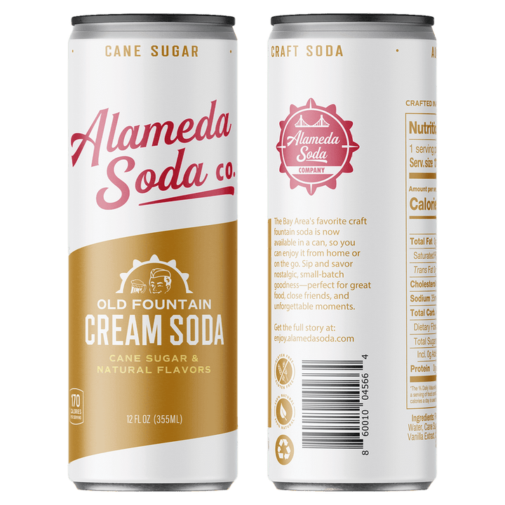 1C FOUNTAIN CREAM SODA 1X473ML