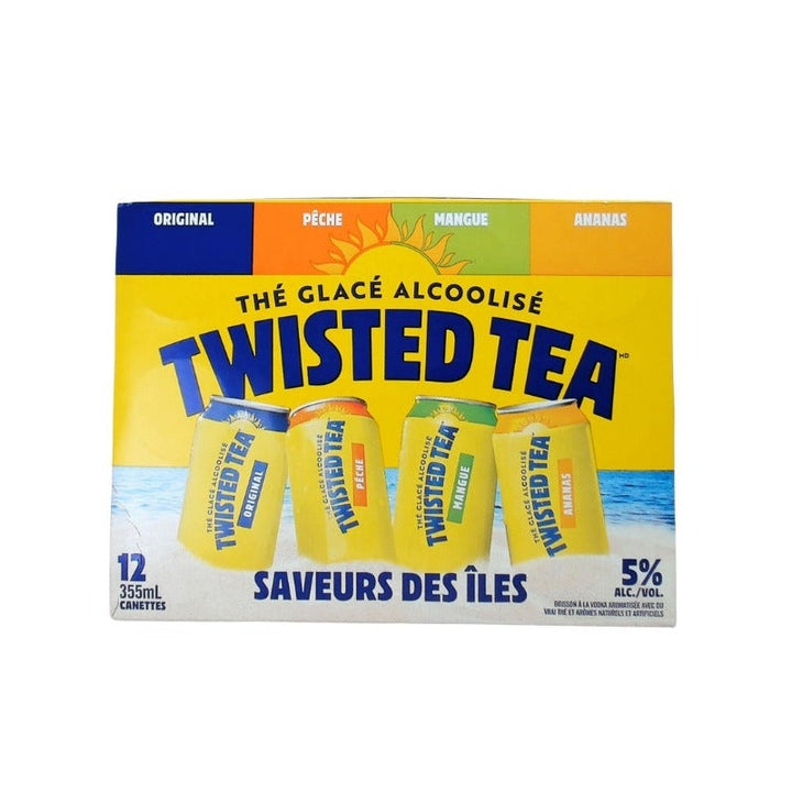 12C TWISTED TEA ISLAND MIX 12X355ML