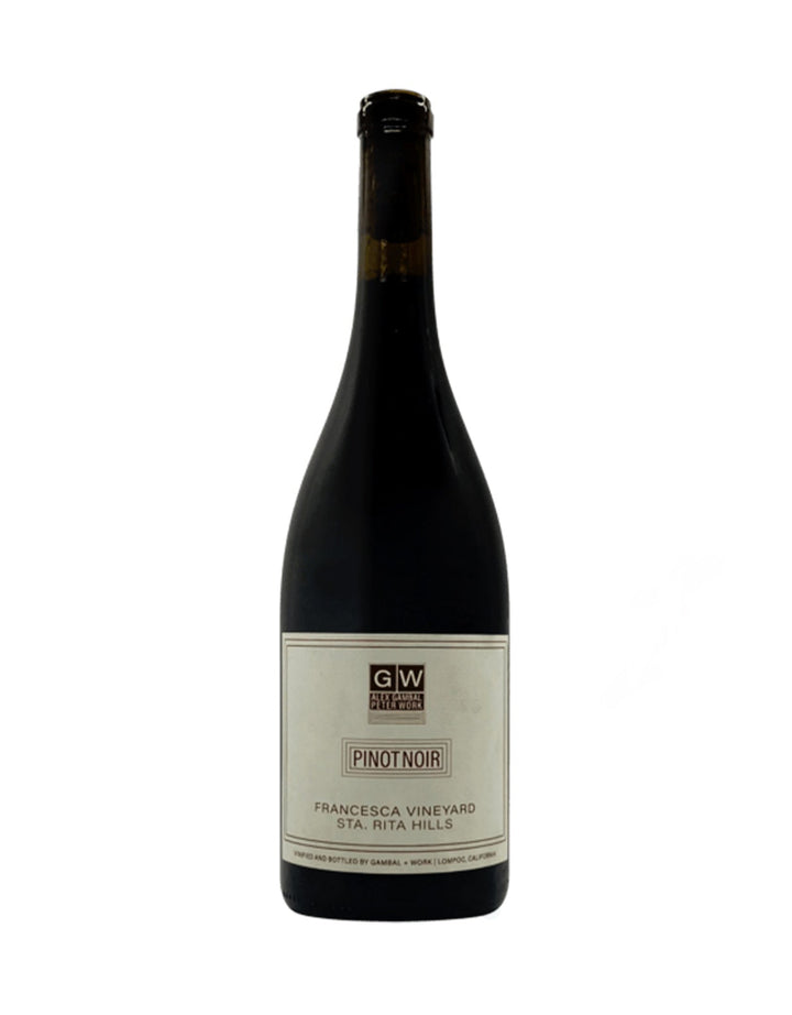Gambal Work Pinot Noir Francesca Vineyard 2018