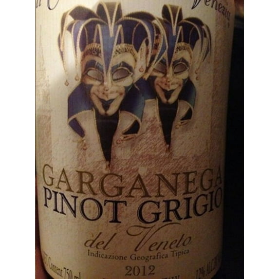Garganega Pinot Grigio Wine 750mL Bottle with 12% Alcohol Content