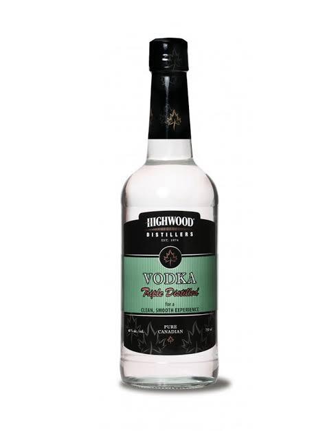 HIGHWOOD PREMIUM VODKA 750 ML
