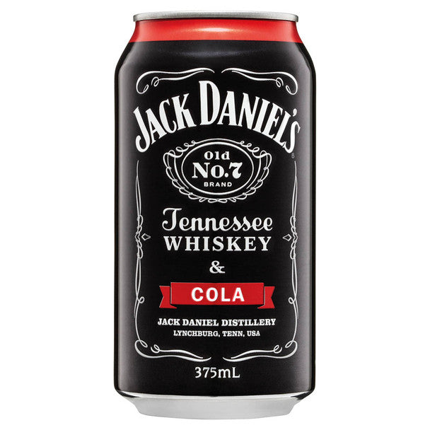 1C JACK & DANIEL'S TENNESSE WHISKEY COLA 437ml