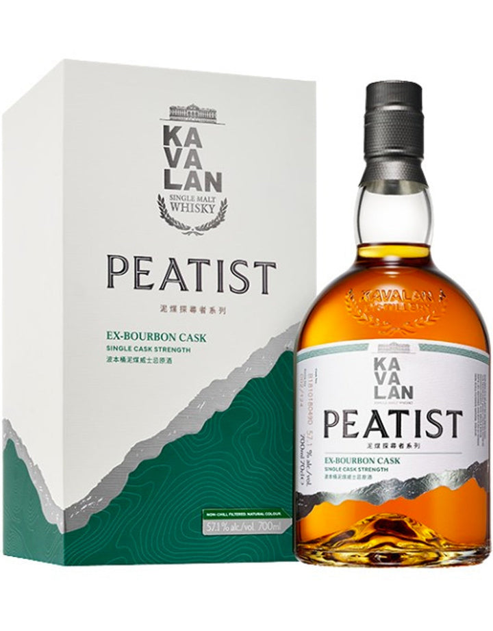 Kavalan Peatist Ex-Bourbon Cask Single Malt Whisky - 700 ml