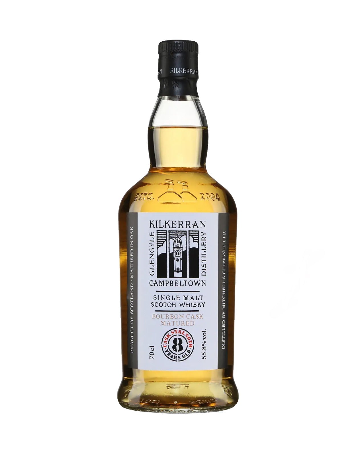 Kilkerran 8 Year Old Single Malt - Cask Strength, Bourbon Cask Matured