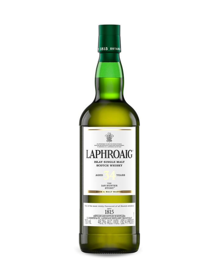 Laphroaig 34 Year Old Ian Hunter Story: Book 5 Single Malt Whisky