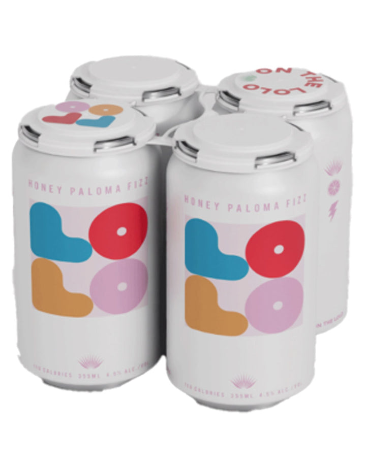 Lolo Honey Paloma Fizz 355 ml – 24 Cans
