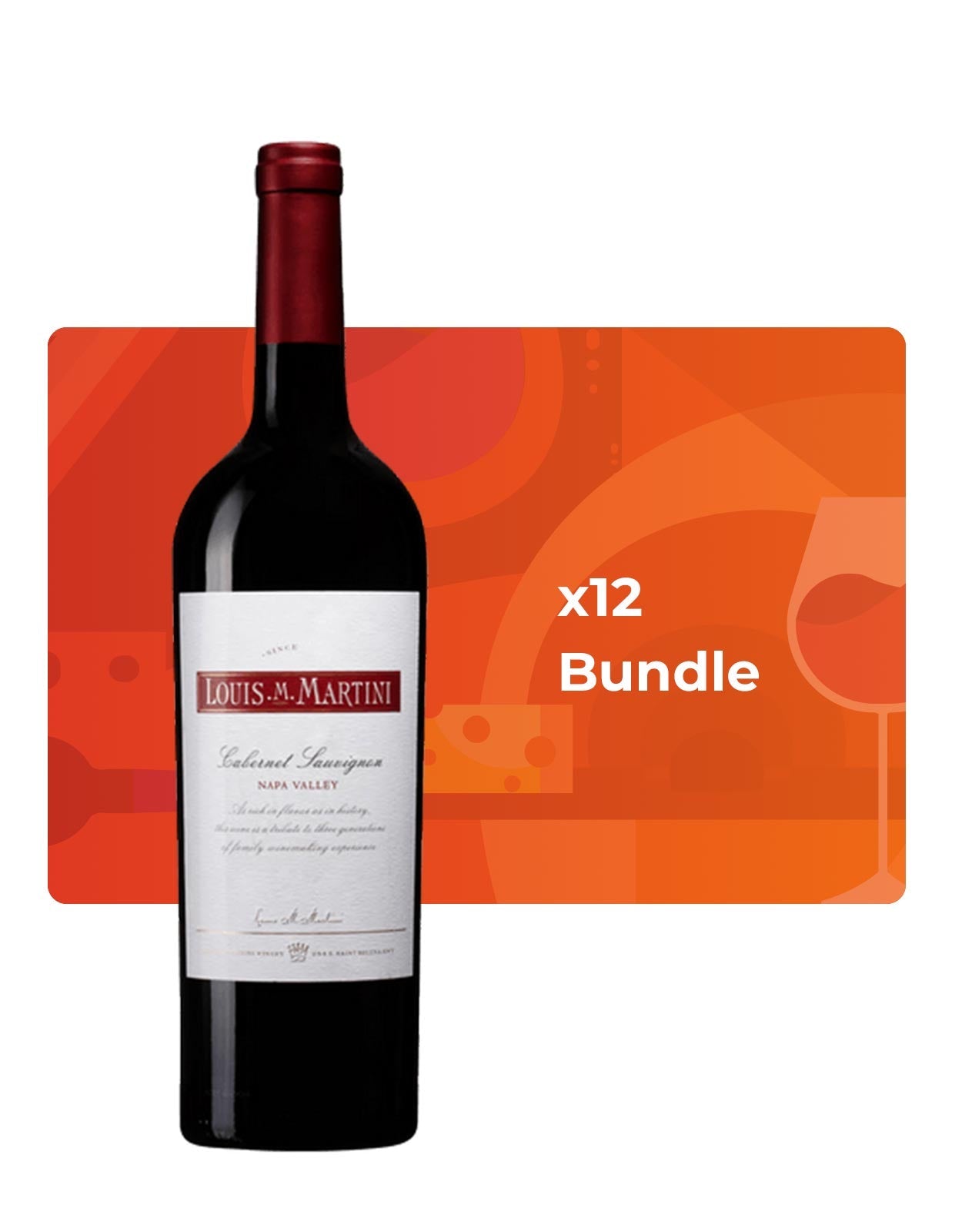 Louis Martini Cabernet Sauvignon Napa Valley - Bundle & Save