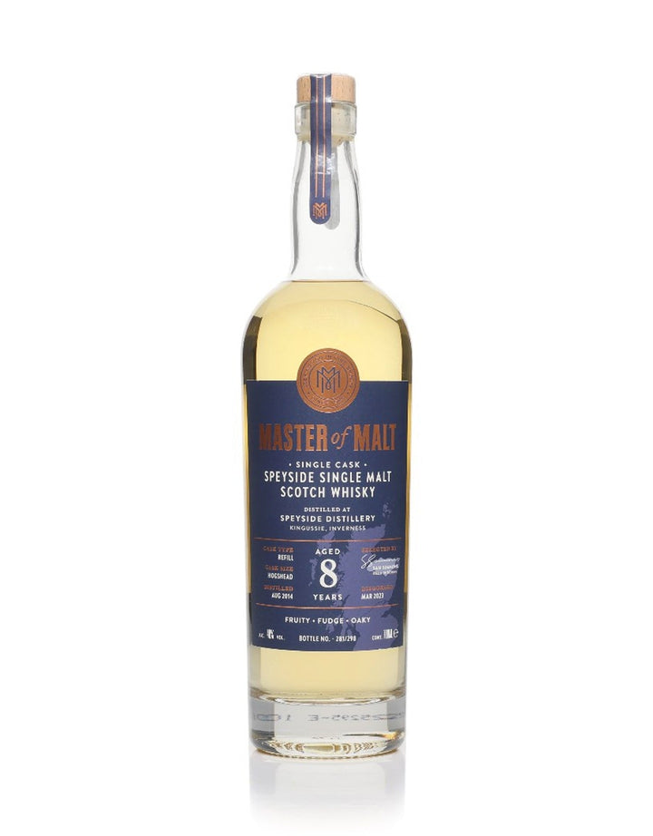 The Speyside Distillery (Master of Malt) Single Malt 8 Year Old 2014