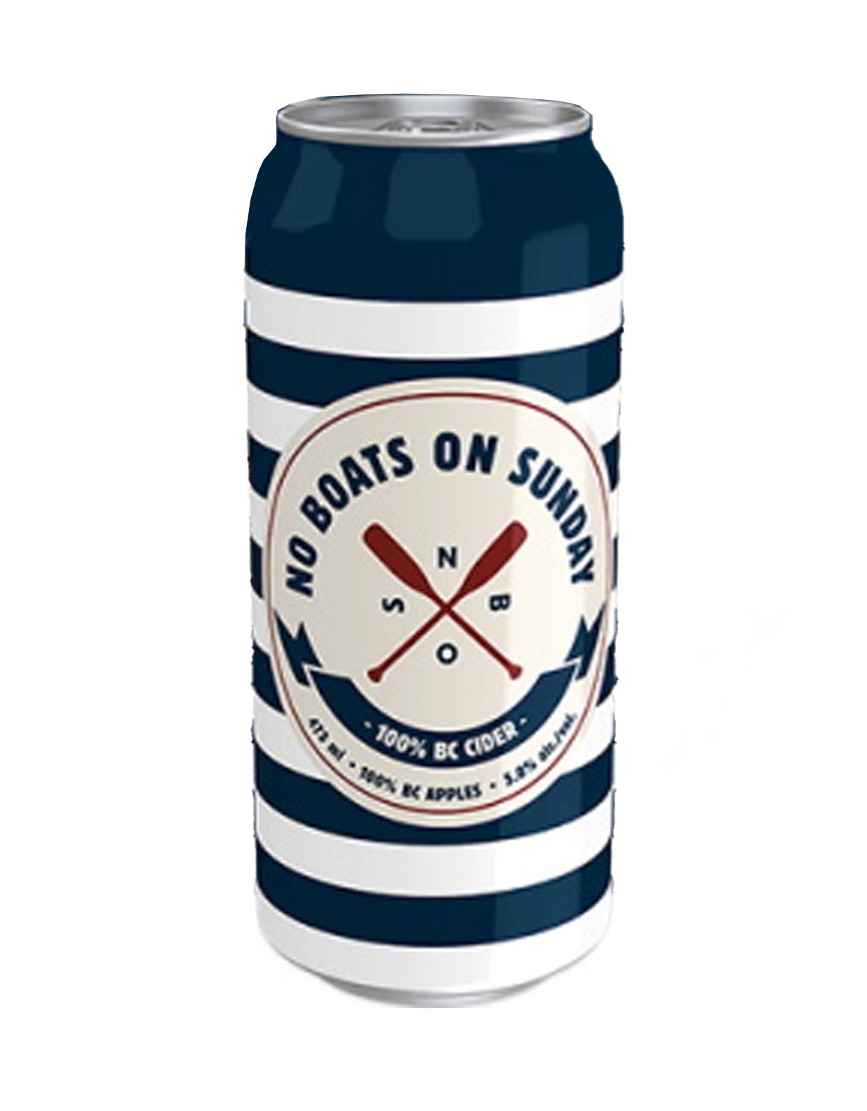 No Boats On Sunday BC Cider 473ml – 24 Cans