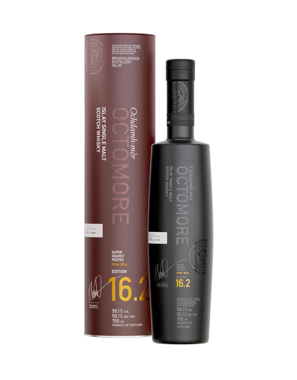 Bruichladdich Octomore 16.2 Super Heavily Peated Single Malt