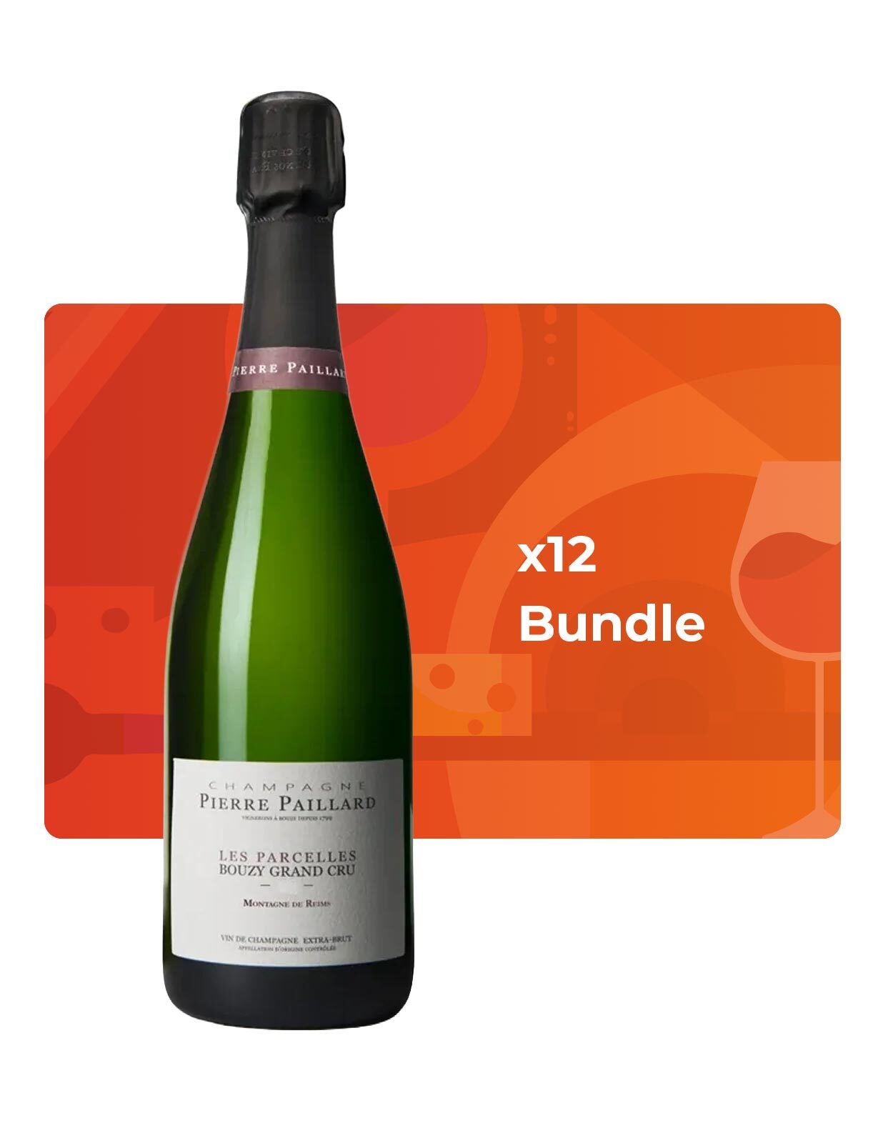 Pierre Paillard Brut Bouzy Grand Cru Les Parcelles '18th Edition' - Bundle & Save