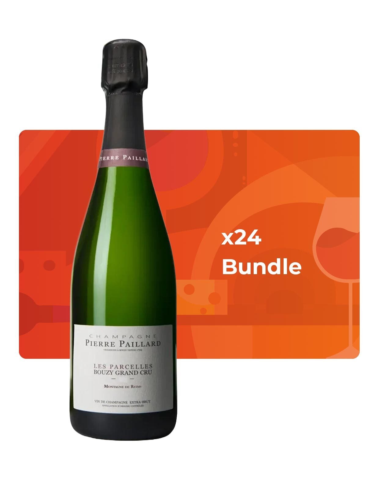 Pierre Paillard Brut Bouzy Grand Cru Les Parcelles '18th Edition' - Bundle & Save