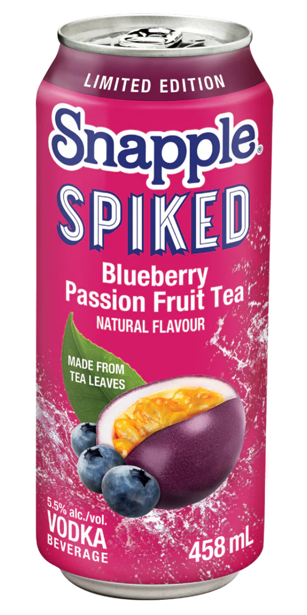 1C SNAPPLE BLUEBERRY PASSIONFRUIT 458ML DOM