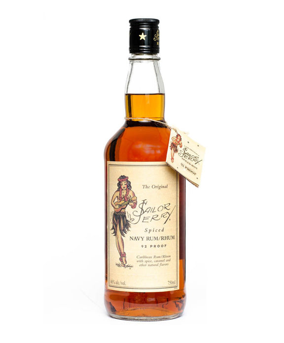 SAILOR JERRY SPICED NAVY RUM 750ML