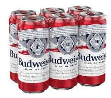6B BUDWEISER 6BX341ML
