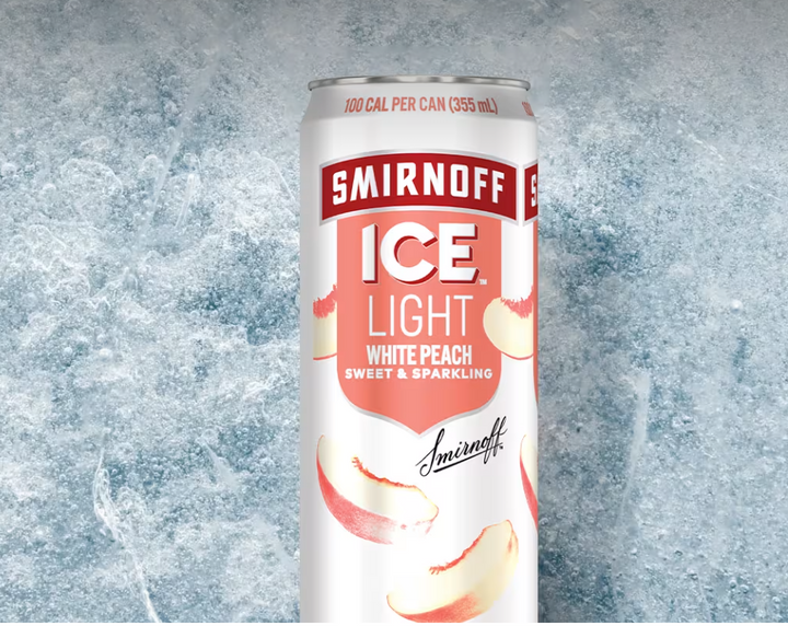 4C SMIRNOFF ICE LIGHT WHITE PEACH 4X355ml