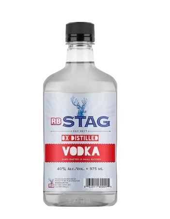 STAG 8x DISTILLED VODKA 375ML