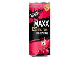 1C BLACK FLY VODKA MAXX CHERRY BOMB 250ML