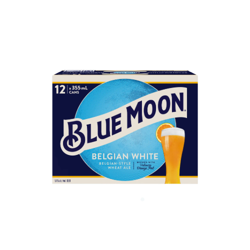 12C BLUE MOON BELGIAN WHITE 12x355mL