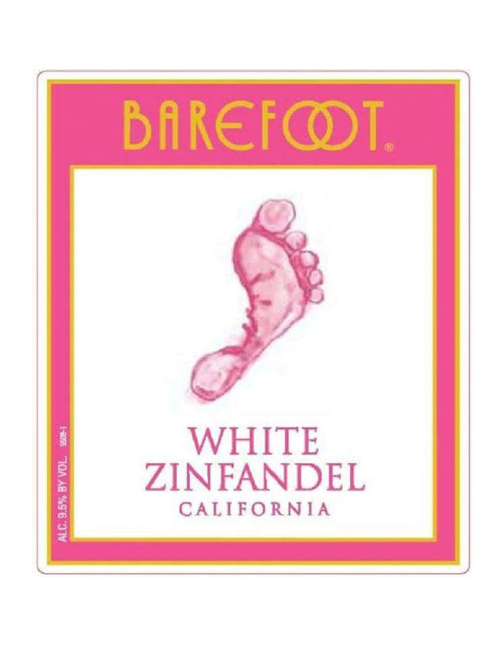 Barefoot White Zinfandel - 12 Bottles