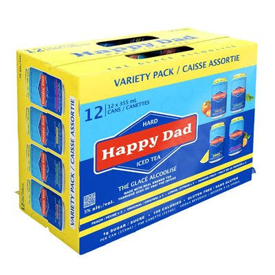 12C HAPPY DAD HARD ICED TEA VARIETY PACK