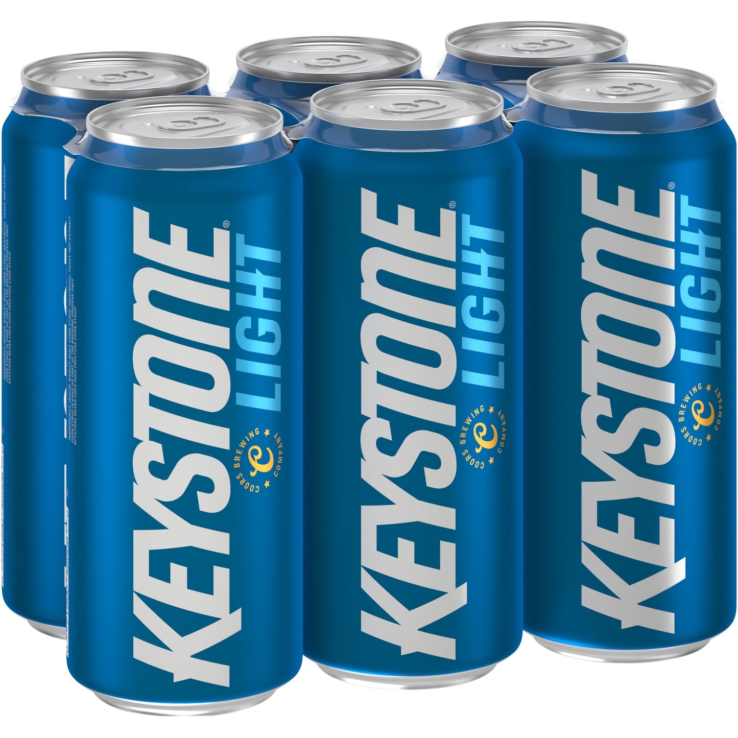 Keystone Light 6 can