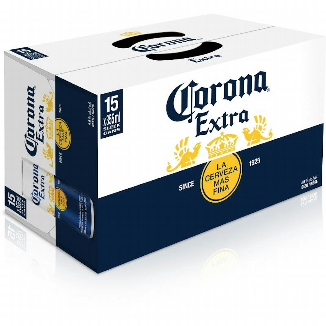 PRE - PACKED 15C CORONA SLEEK - 15X355ML - Costcan Liquor...