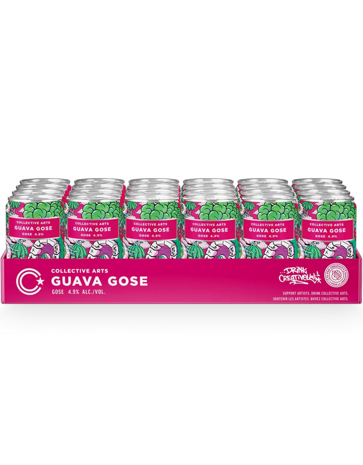 Collective Arts Guava Gose 355 ml - 24 Cans