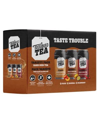 12C TROUBLED TEA VARIETY PACK 12X355ML