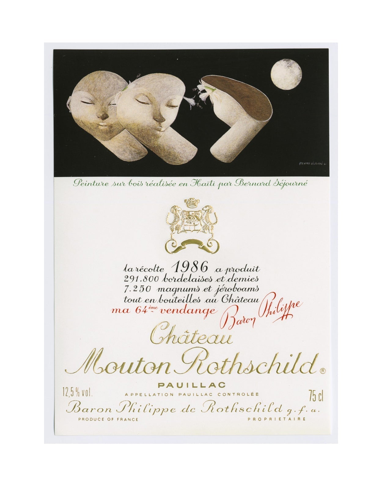 Chateau Mouton Rothschild 1986