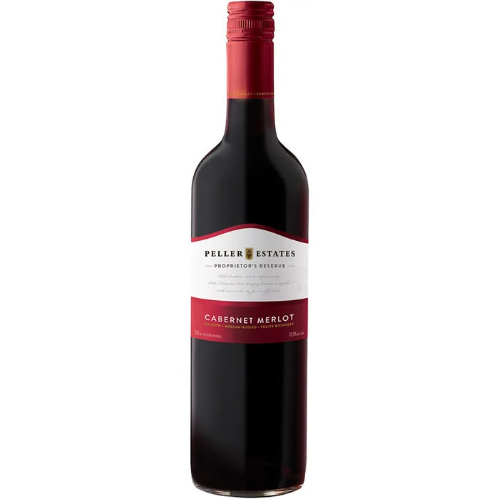 PELLER ESTATES PROP. RES. CAB MERLOT G 750ML