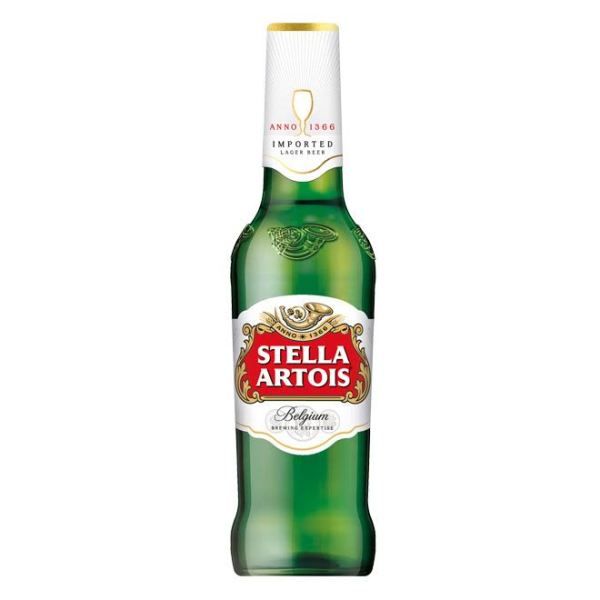 Stella Artois Lager Beer SINGLE Bottle (Stella Artois)
