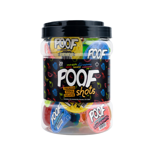 Poof Party Shots 20 pack
