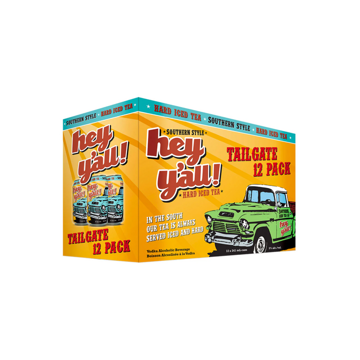 Hey Y’all Tailgate Hard Iced Tea (12-Pack)