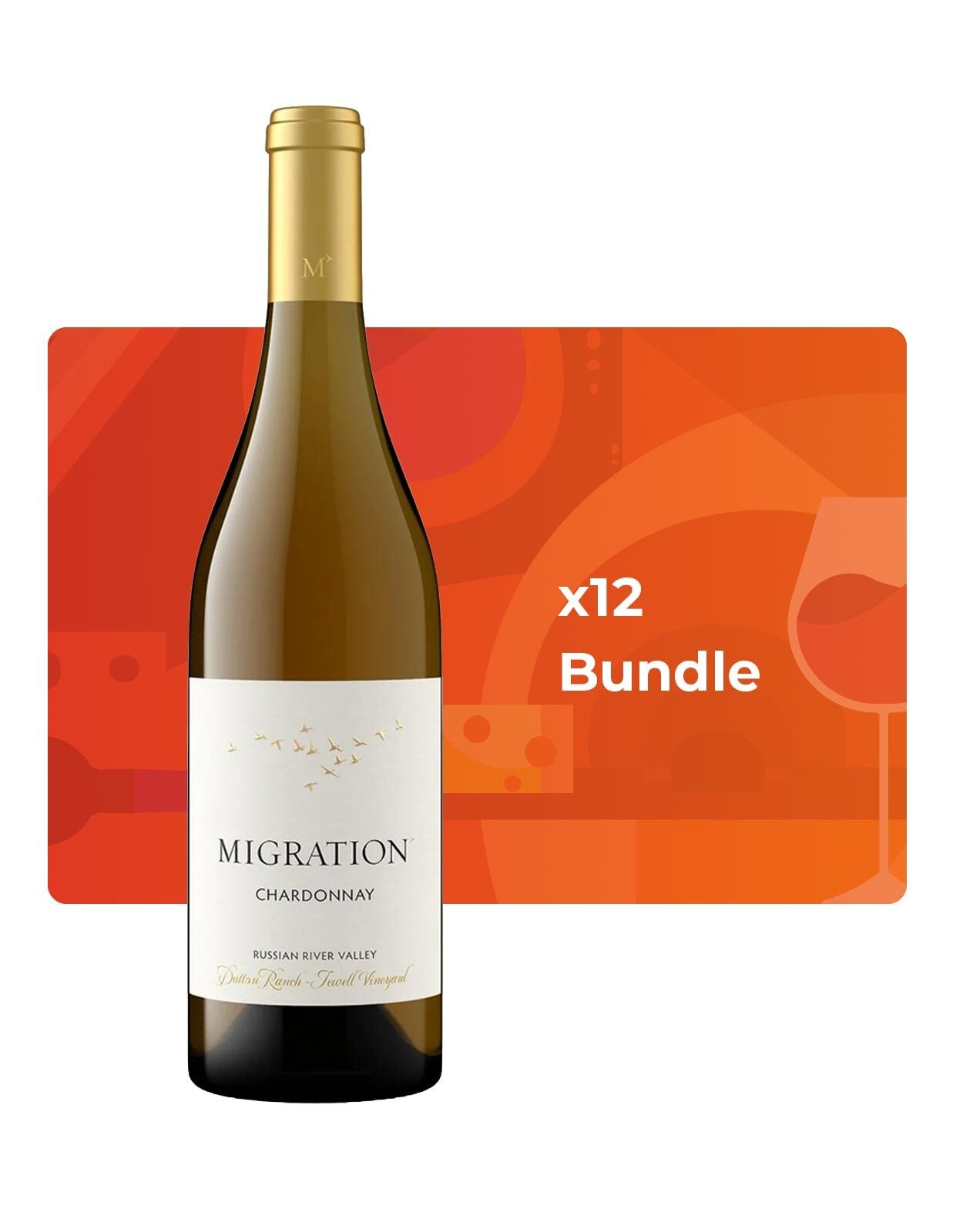 Migration 'Dutton Ranch Jewell Vineyard' Chardonnay - Bundle & Save